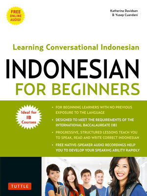 cover image of Indonesian for Beginners